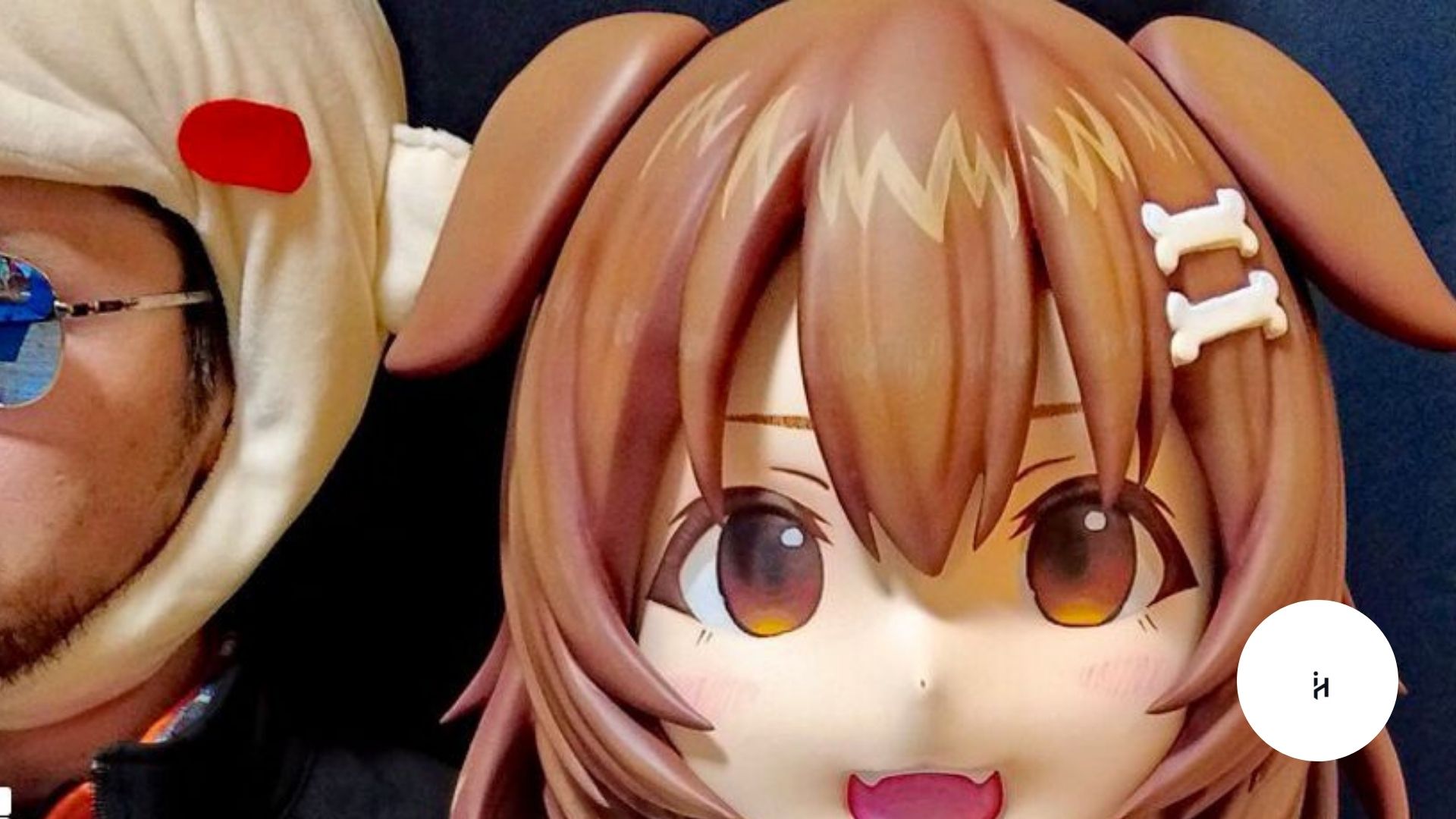 Inugami Korone Real Face
