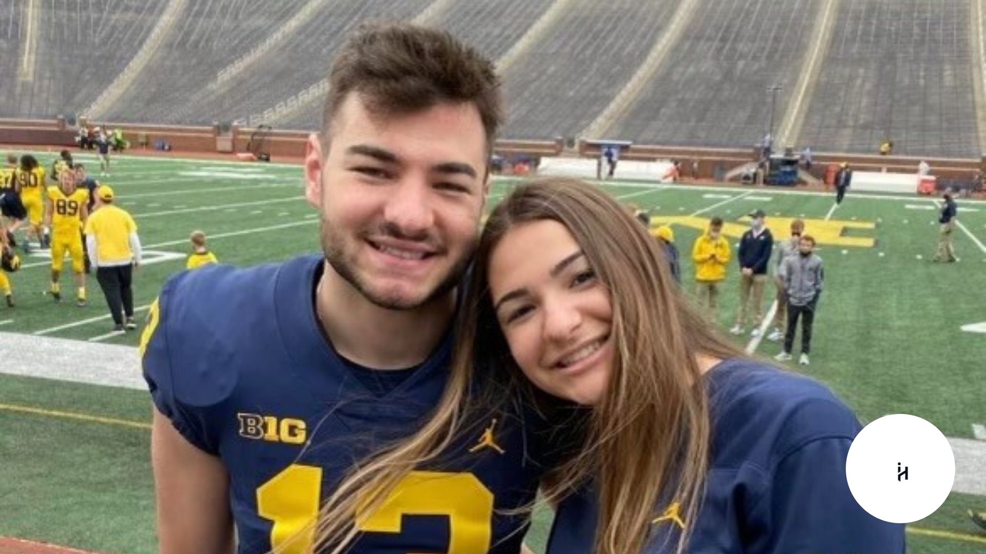 Jake Moody with girlfriend
