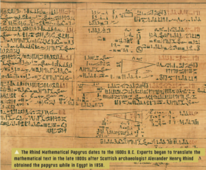 Ancient Egyptian Mathematics