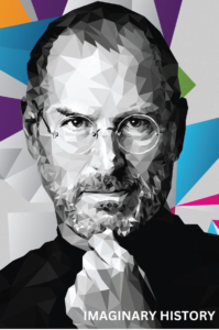 Steve Jobs Low Poly Illustration