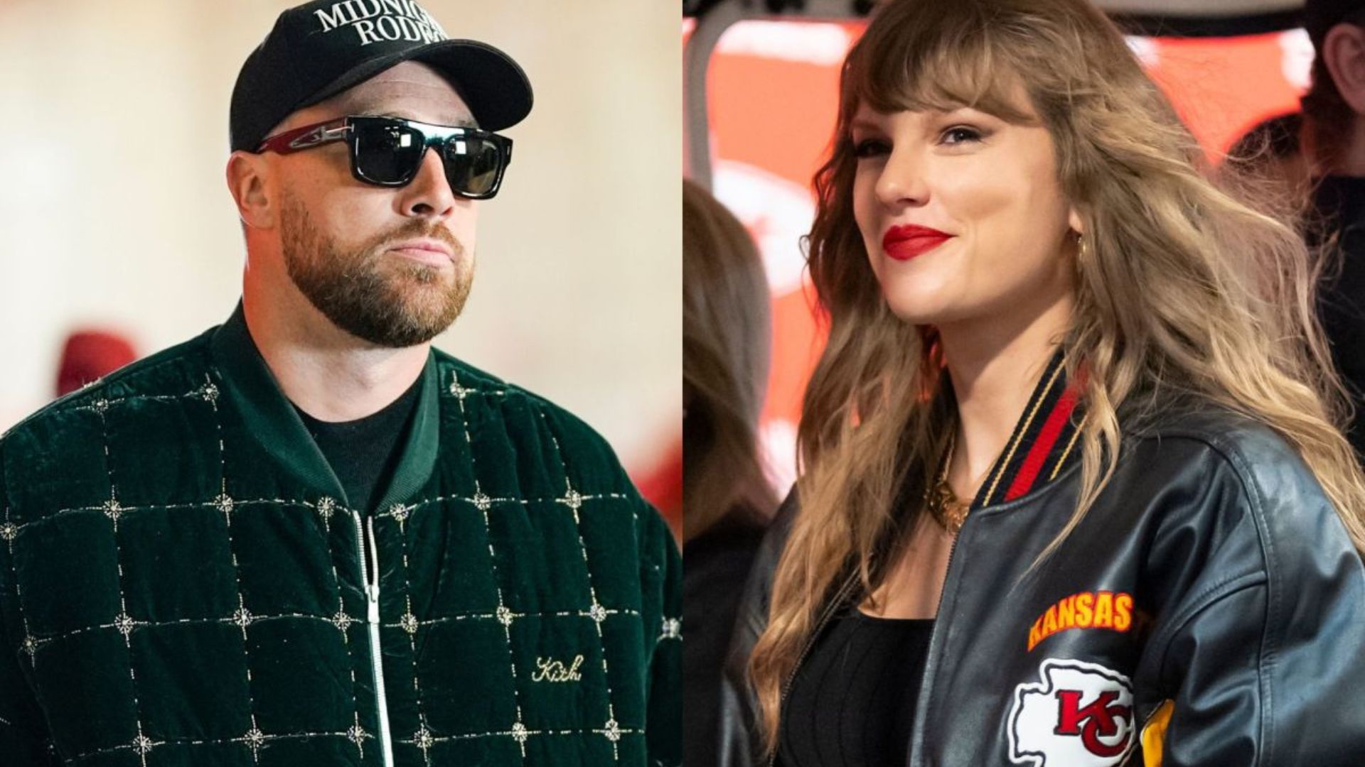 Taylor Swift and Travis Kelce