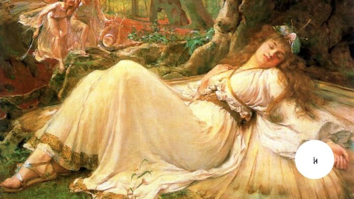 Titania Sleeping Titania Sleeping