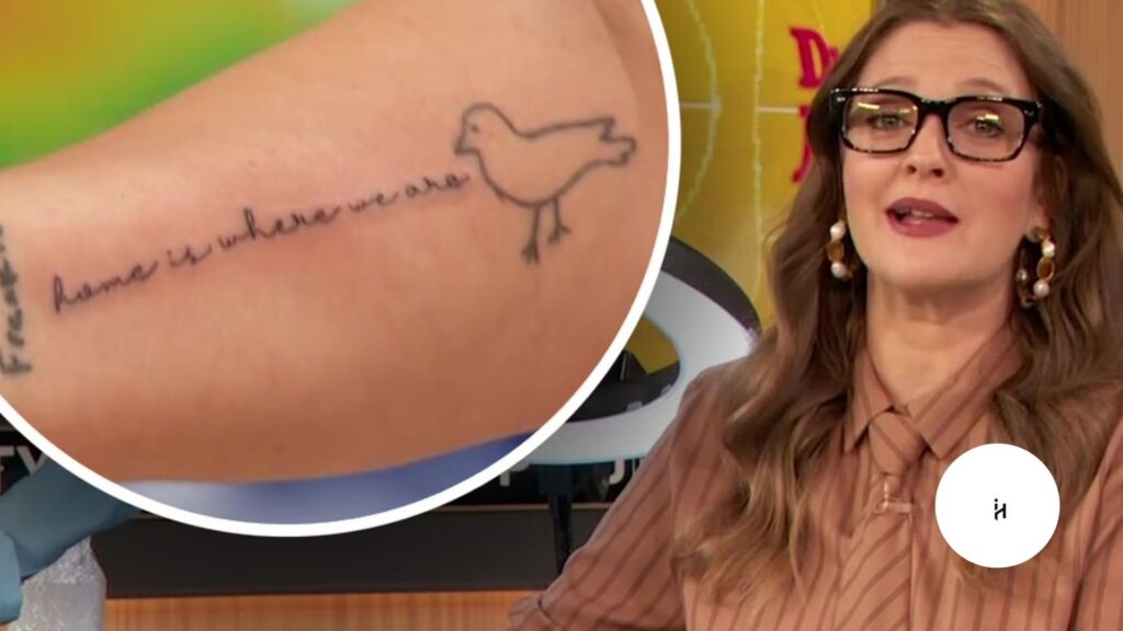 Drew Barrymore Tattoos