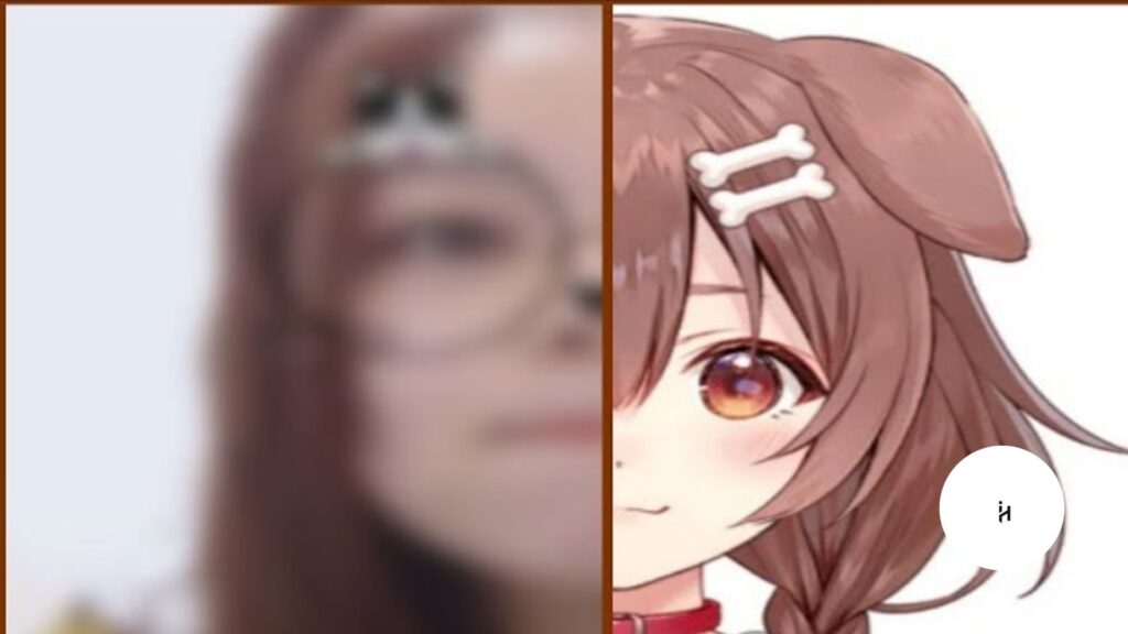 Inugami Korone Real Face